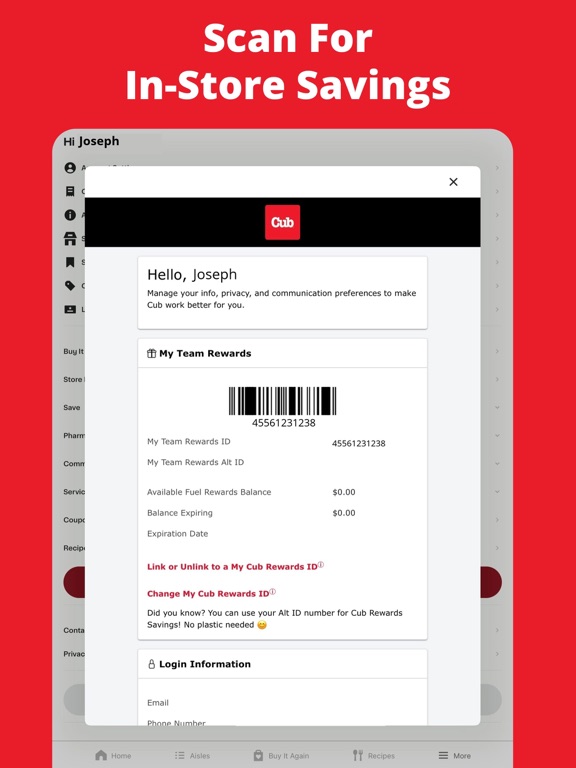 Cub Grocery & Liquor iPad screenshot 4 - Shopping app