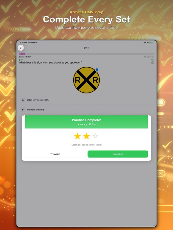 AZ DMV Prep iPad screenshot