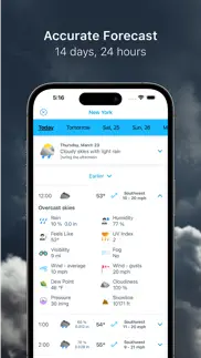 hava durumu - meteored pro iphone resimleri 3