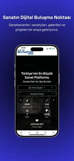 BirSanat iPhone screenshot 1