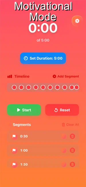 Segmented Timer screenshot 3