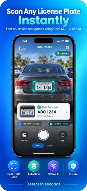 PlateDetect screenshot 1