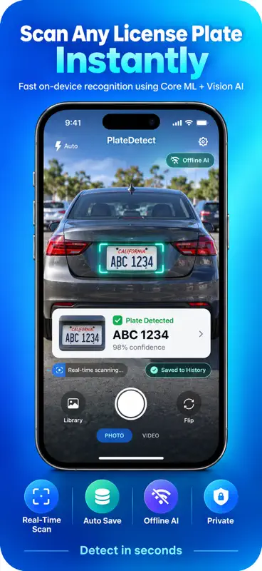 PlateDetect screenshot 1 of 4