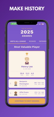 Dunk Manager - Basketball Sim Screenshot 5 of 6