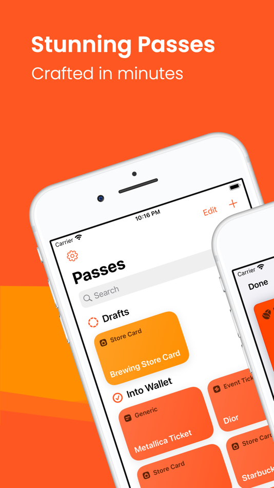 #1. IntoWallet: Make Wallet Passes (iOS) 由: Dani Shalash