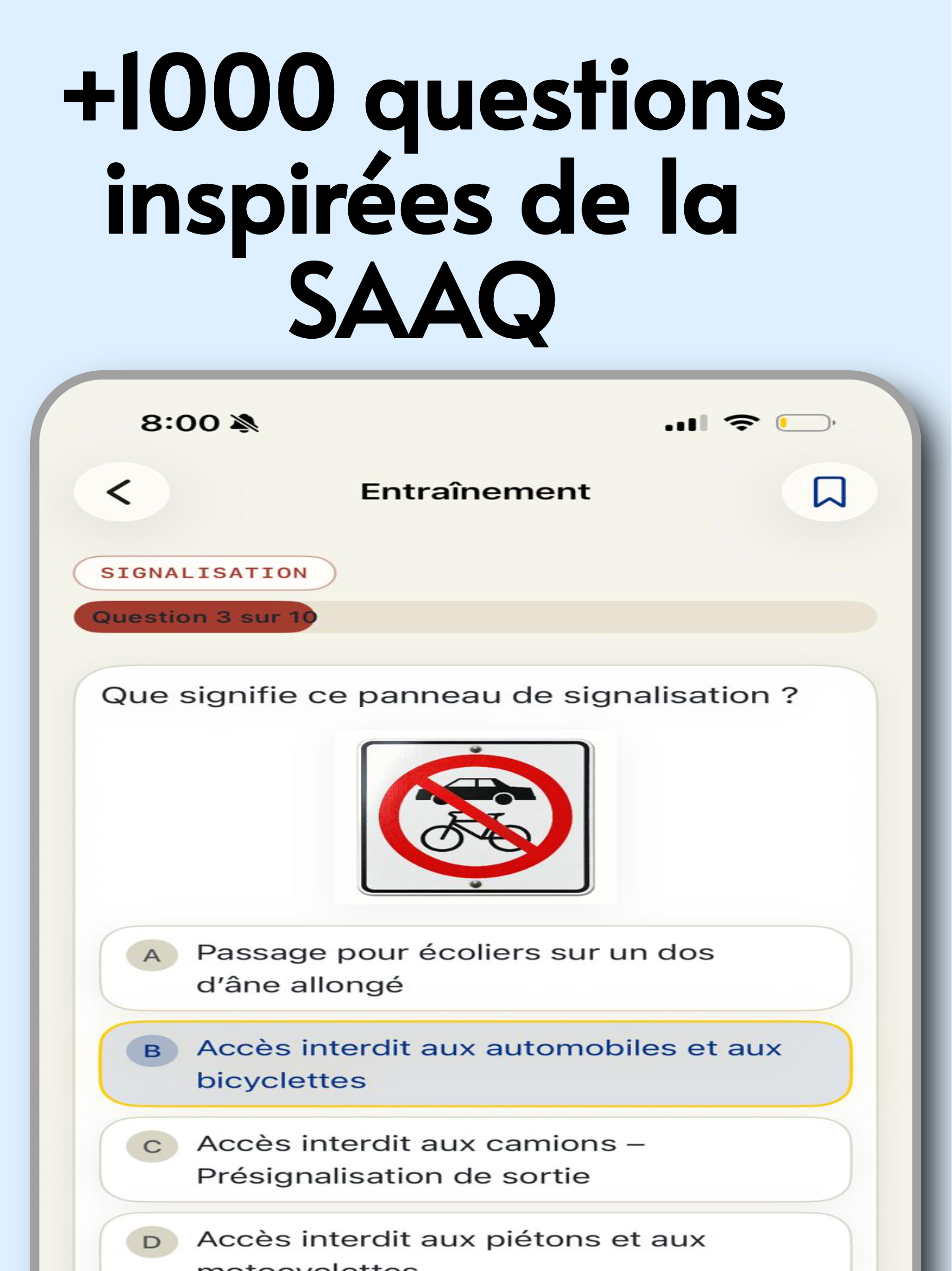 Success SAAQ Exam screenshot 8