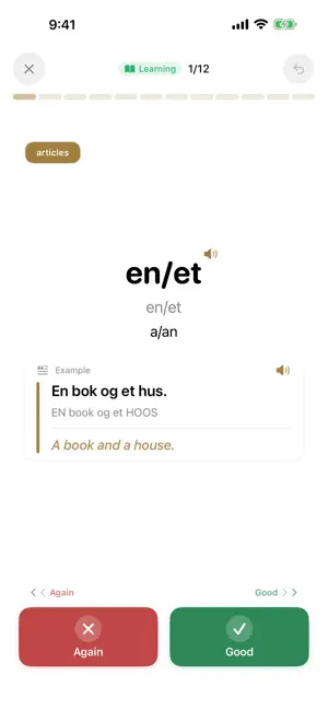 Learn Norwegian Flashcard Quiz screenshot 4