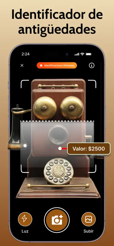 Valuador de Antigüedades: Scan screenshot 2 of 5
