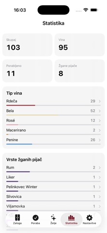 Domača klet App Store preview screenshot 7