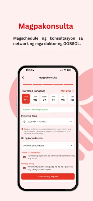 GOBSOL App iPhone screenshot 3