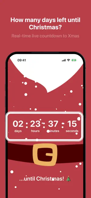 Christmas Countdown & Widget screenshot 1