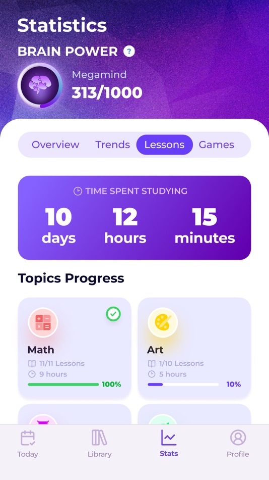#3. Brainary: Brain Training (iOS) 由: BLAST INTERACTIVE LTD