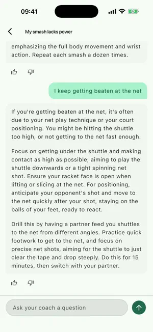 BadmintonCoach: Ask a Coach screenshot 1