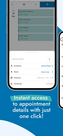Doctena Pro I On the Go iPhone screenshot