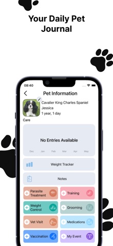 Pet Journal – TailNotes Screenshot 2 of 4
