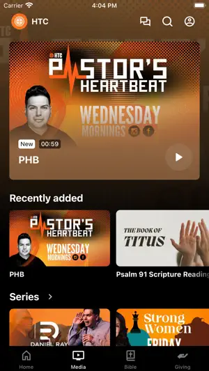 Hope Transformation Church screenshot 2