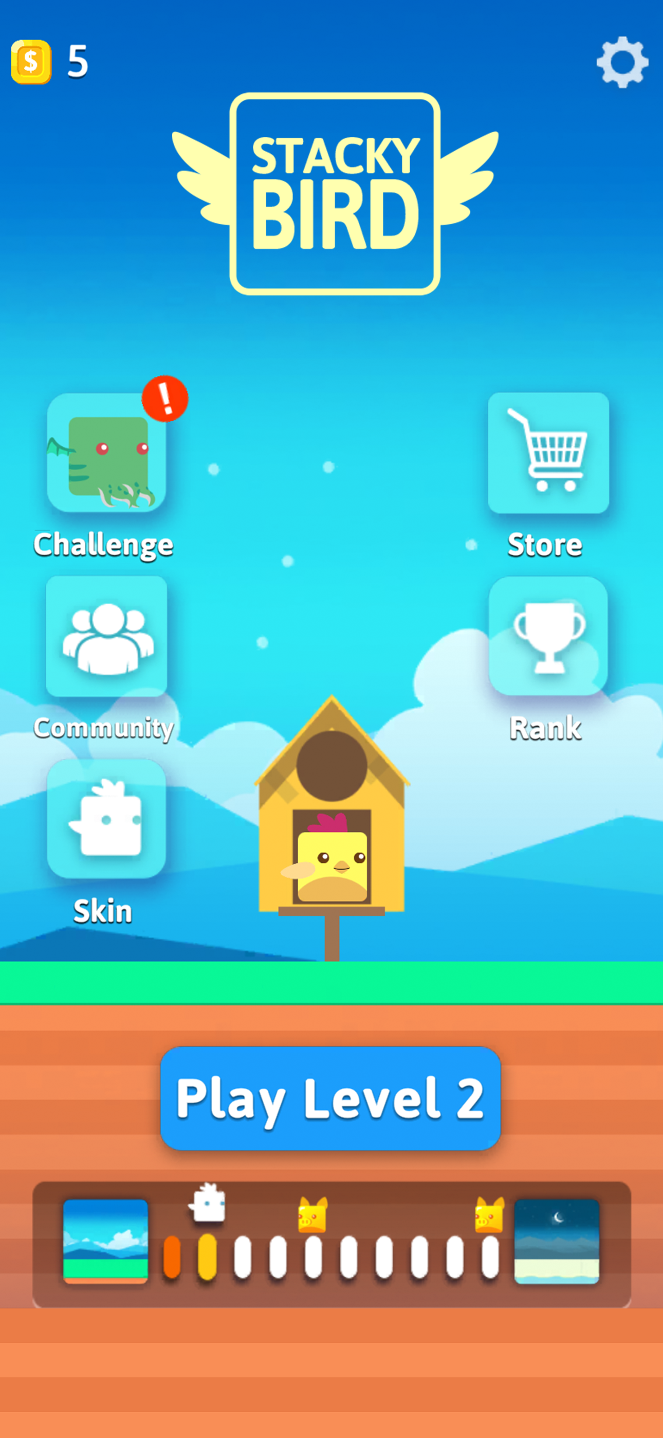 Stacky Bird: Fun No Wifi Games