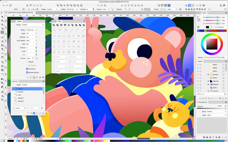 Screenshot #2 pour VectorStyler