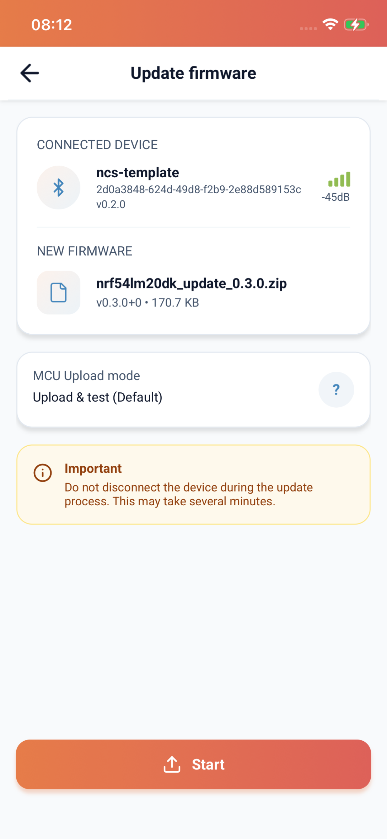 BLE Update screenshot 3