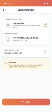 BLE Update screenshot 3