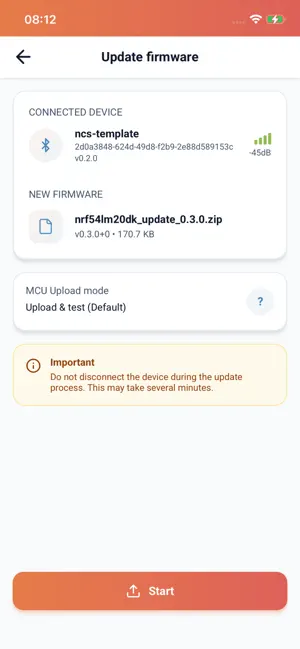 BLE Update screenshot 3