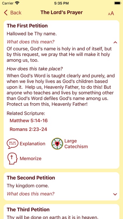 Lutheran Catechism