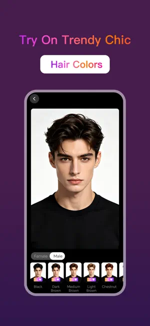 HairGenie – AI Hairstyles iPhone screenshot 3