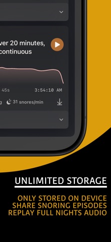 Snore Timeline: Sleep Tracker Screenshot 6 of 9