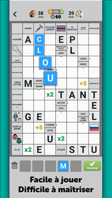 Screenshot #1 pour Wordgrams - Crossword & Puzzle