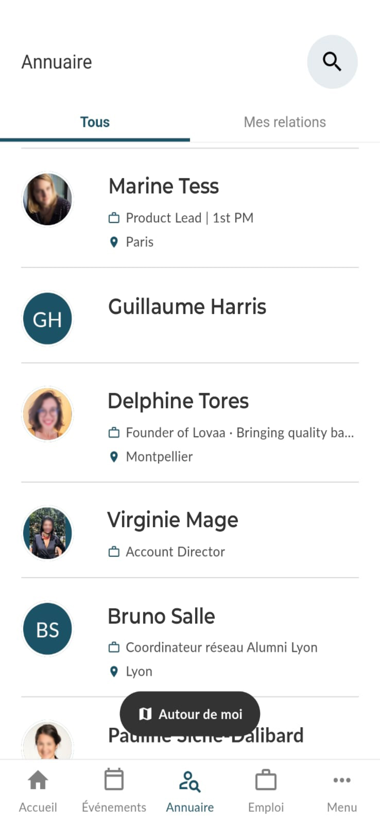 GEM Alumni screenshot 2
