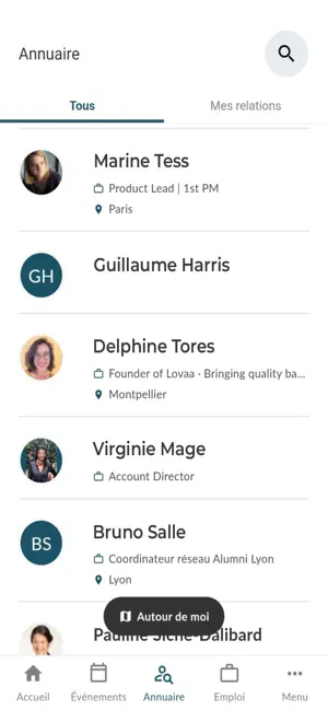 GEM Alumni screenshot 2