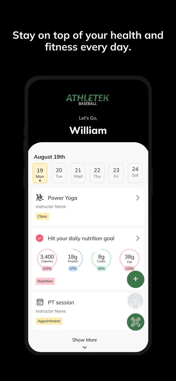 Screenshot #2 pour Athletek