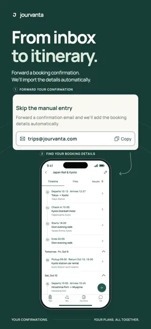 Jourvanta: Travel Organizer screenshot 2