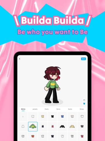 Builda: Create & Play Games iPad screenshot
