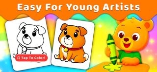 Kids Paint & Coloring Book iPhone screenshot