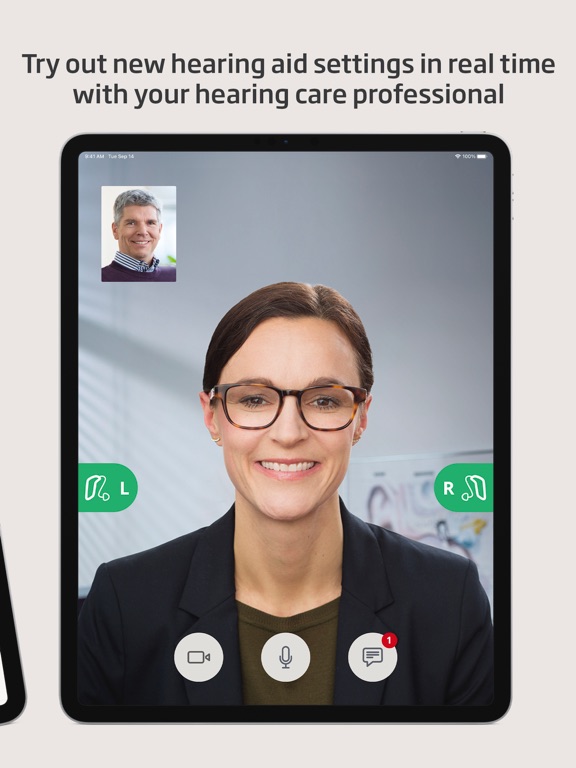 Oticon Companion iPad screenshot 8 - Medical app