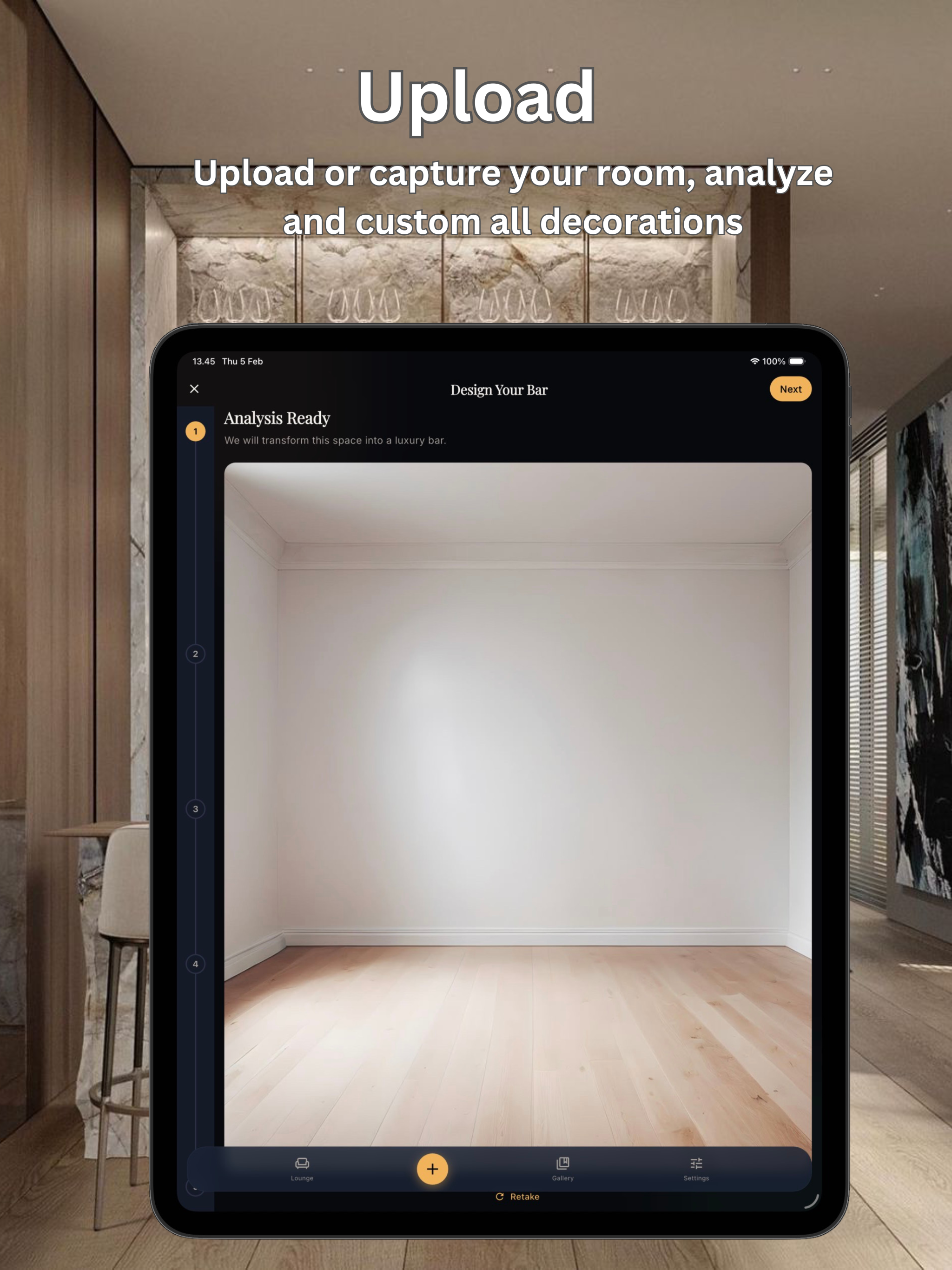 AI Mini Bar & Lounge Design