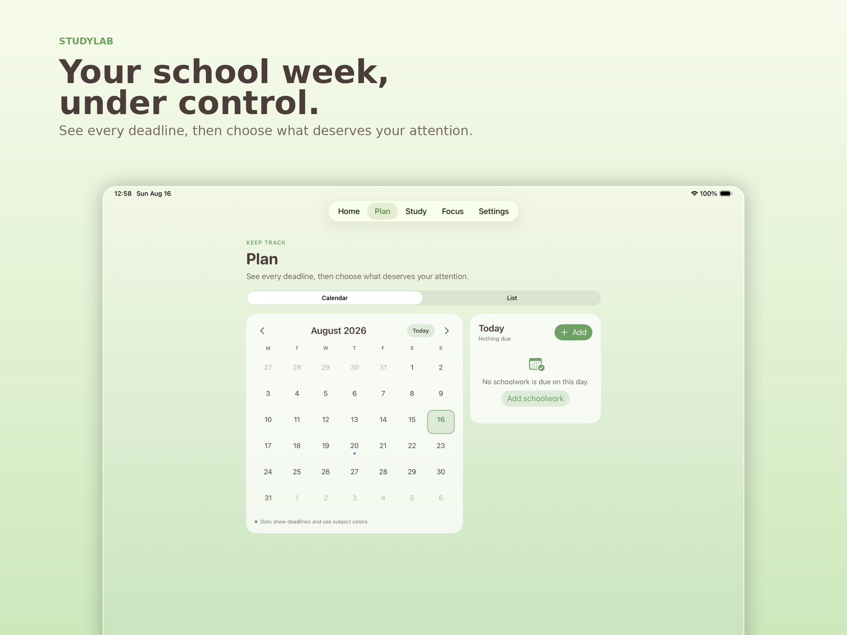 StudyLab: Student Planner screenshot 4