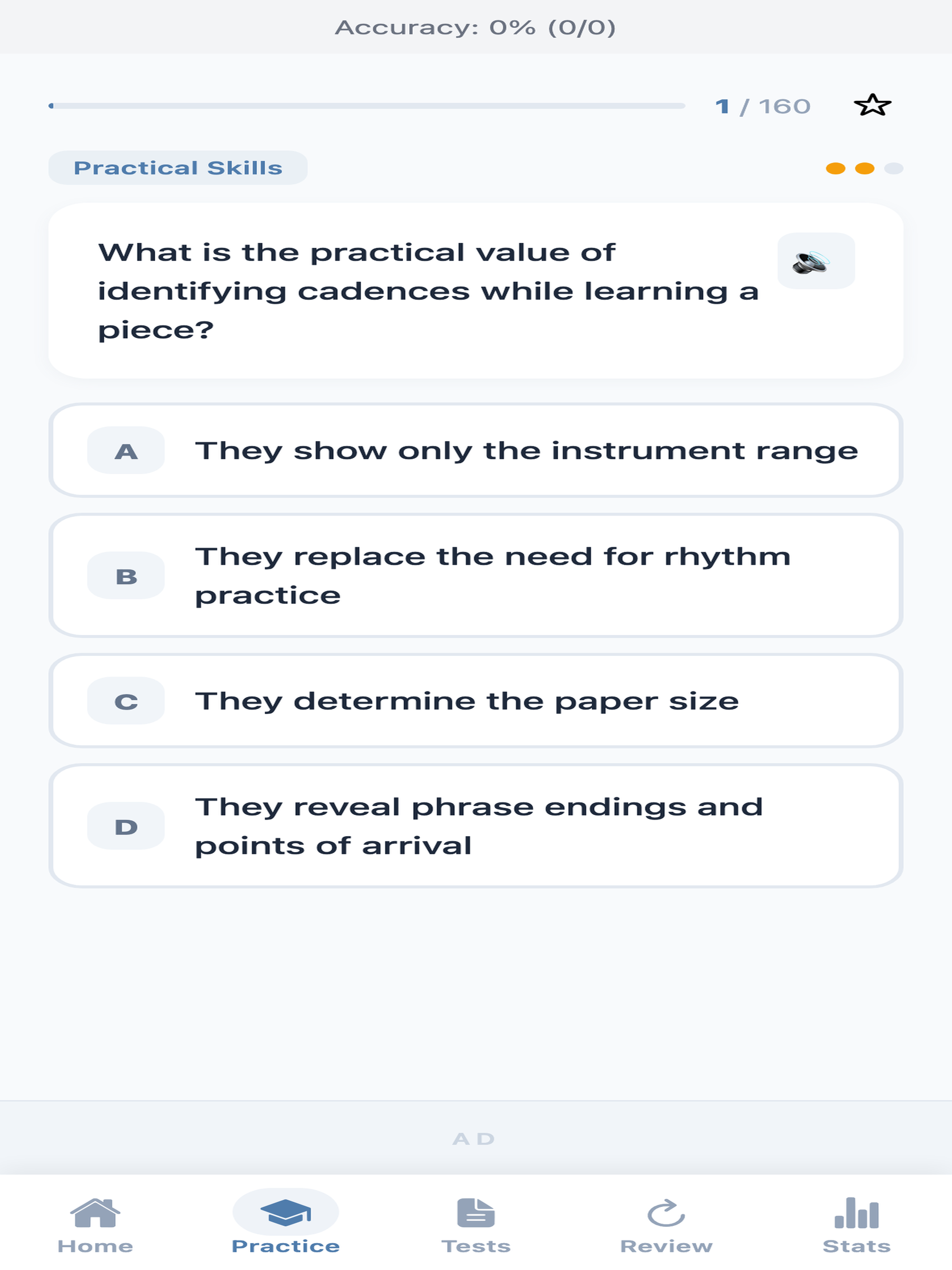 Music Theory Terms Quiz screenshot 7