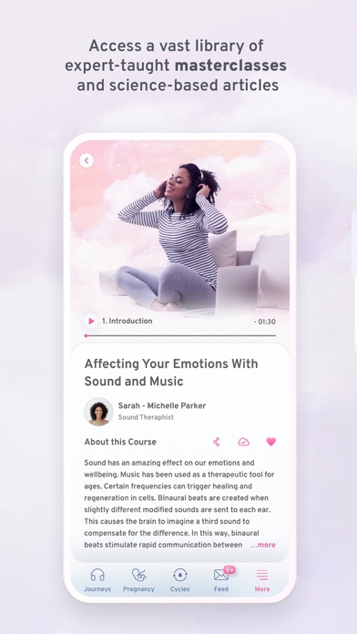 Beginning.com Women's Health Screenshot