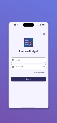 TheLowBudget iPhone screenshot
