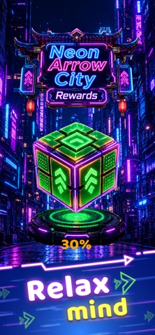 Neon Arrow City Screenshot 1 of 4