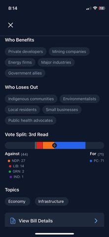 ONtheRecord screenshot