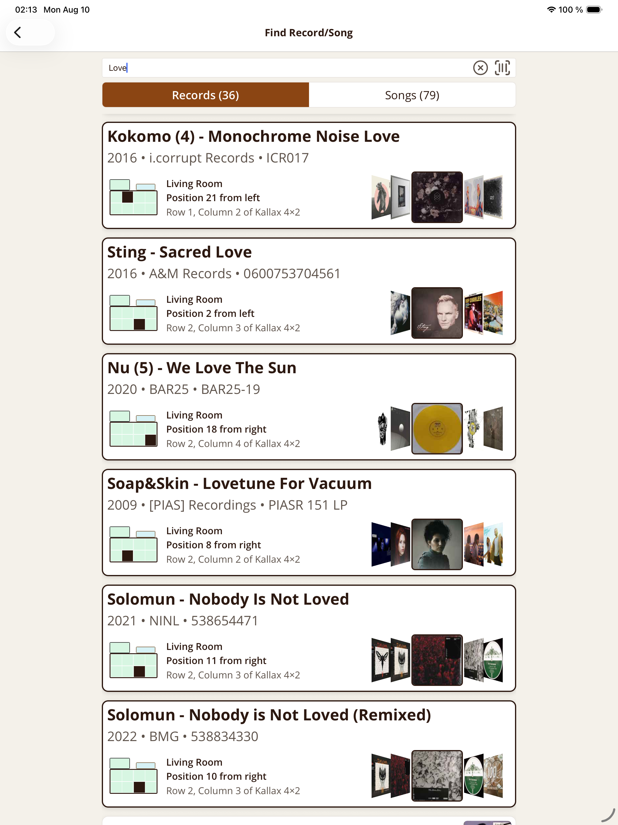 Shelfify - Vinyl Organizer screenshot 12