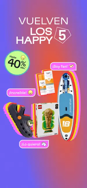 Miravia: App de compras online iPhone screenshot 1