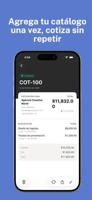 Nove: Quotes & Estimates screenshot 3