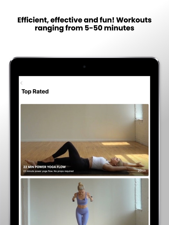 REFINE: Workouts + Wellness iPad screenshot 5 - Health & Fitness app