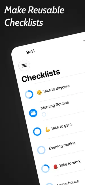 Daily Checklist: CheckYourList screenshot 1