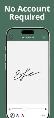 Electronic Signature - iSignly iPhone screenshot