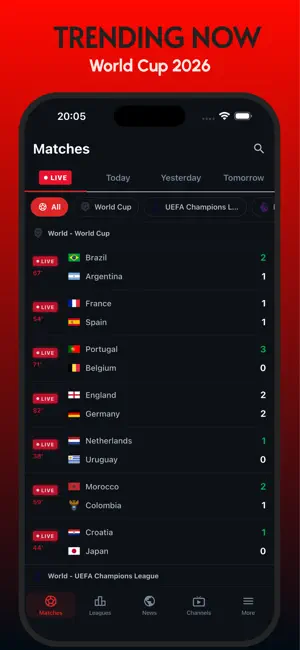 Yacine TV - كأس العالم iPhone screenshot 2